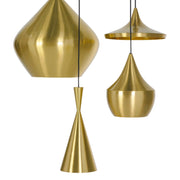 BEAT WIDE PENDANT BRASS（電球タイプ）
