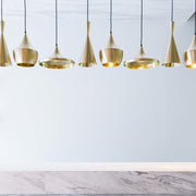 BEAT WIDE PENDANT BRASS（電球タイプ）