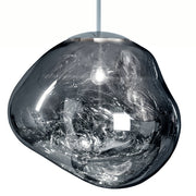 MELT 50 PENDANT CHROME（電球タイプ）点灯時