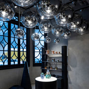 MIRROR BALL 25 PENDANT LED CHROME-JB
