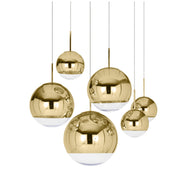 MIRROR BALL 25 PENDANT LED GOLD-JB