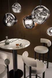 MELT 30 PENDANT LED CHROME-JB
